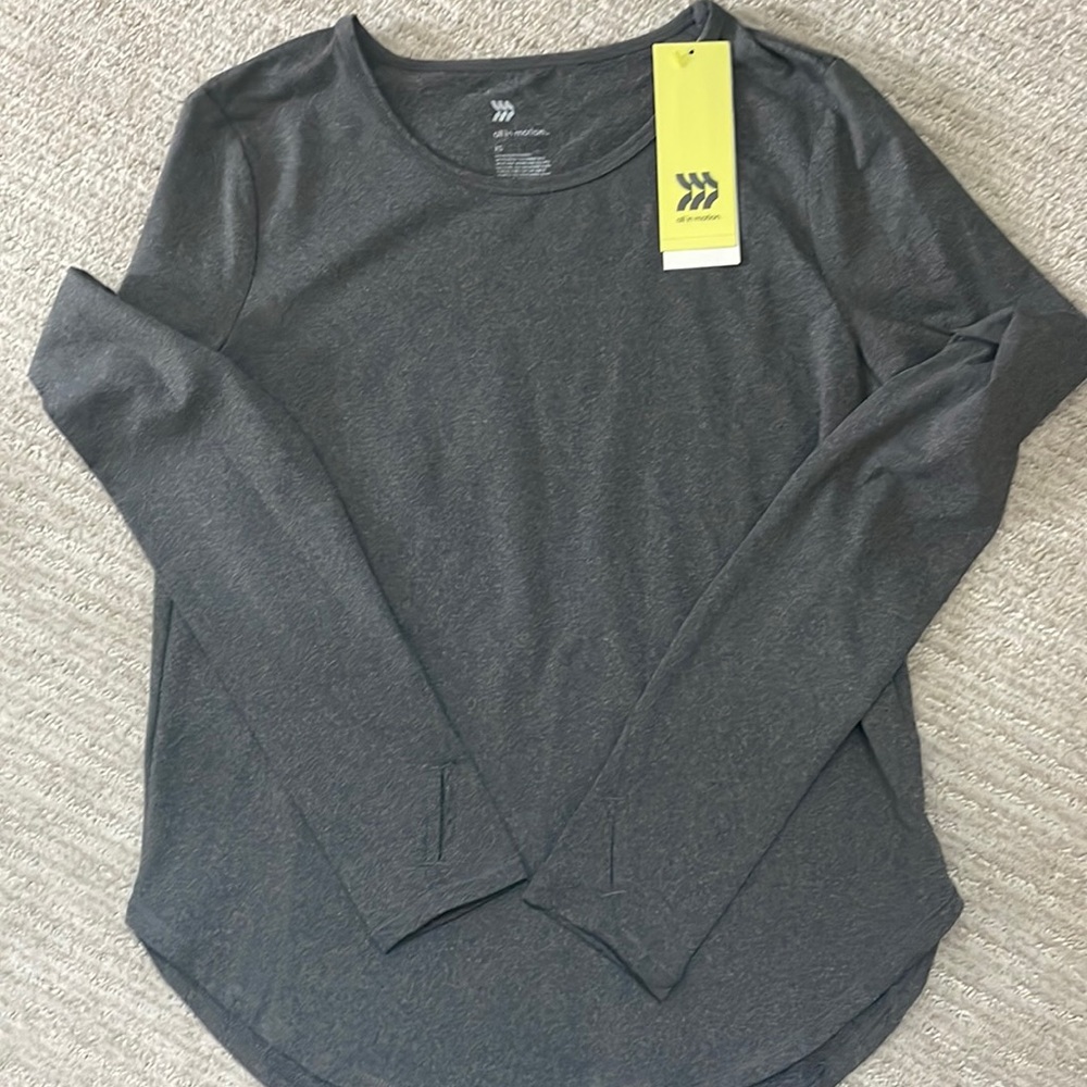 All in Motion gray long sleeve - NWT - Size XS
